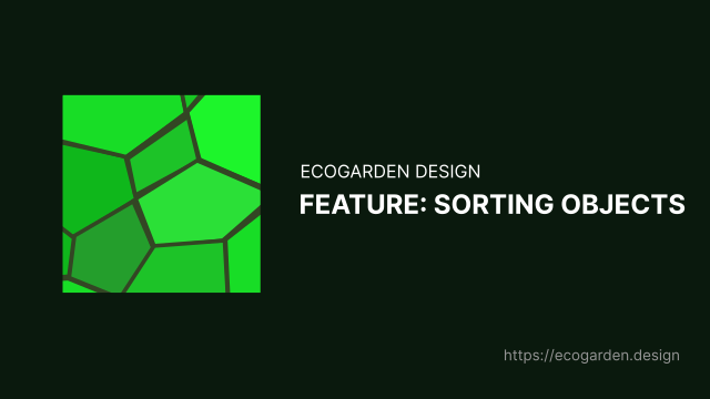 Features: Sorting Objects